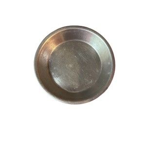 Vtg WEAR-EVER Aluminum 9” Pie Pan #283 1/2 USA Rolled Edge Bakeware Baking Apple